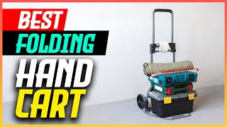 5 Best Folding Hand truck Reviews amp Guide [upl. by Burta791]