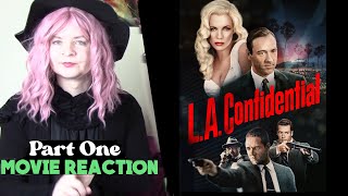 LA Confidential Movie Reaction Part 1 [upl. by Tertias546]