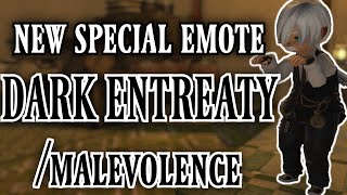 Malevolence Special Emote FFXIV Patch 545 [upl. by Darn]