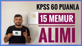 KPSS 60 PUANLA 15 MEMUR ATAMASI  JANDARMA GENEL KOMUTANLIĞI MEMUR BAŞVURUSU [upl. by Anitahs370]