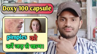 Doxy 100 capsule use dose benefits and side effects full review in hindi [upl. by Enelez]