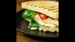 Grilled Halloumi Sandwich [upl. by Fawne]