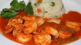 Camarones a la Diabla Easy Spicy Shrimp [upl. by Eduj362]