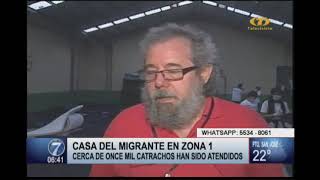 Casa del Migrantes atiende a hondureños [upl. by Devonna]