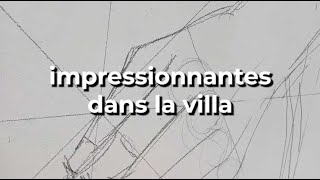 Les images de limpressionnante fresque de la villa varoise de linternational Lucas Digne [upl. by Amliv209]