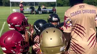 6U Csides Lil Rascals vs Deland Dawgs Homecoming Game football americanfootball competition [upl. by Wernda]