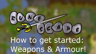 OSRS How to Get Started Armour amp Weapons For all Inc IM HCIM amp UIM [upl. by Alyakcm]