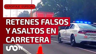 Retenes falsos y asaltos en carreteras de México así disminuyes riesgos [upl. by Nona]