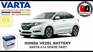 Honda Vezzel Varta Battery Replacement Scanning [upl. by Hampton328]