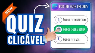 Nova Função do Canva 😱 Como criar Quizzes Online Incríveis em Minutos [upl. by Dionysus524]