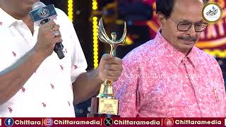 Sharath Lohitashva Award Winning Speech at Chittara Star Awards 2024  Chittara  Sandalwood [upl. by Otrebmal]