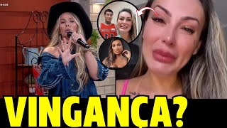 VINGANÇA Após processar a Record Andressa Urach e filho perdem vaga em A Fazenda 16 [upl. by Linad]