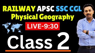 APSC Railway amp SSC Geography Class 2 – Physical Geography Live in assamese assam [upl. by Gisela]