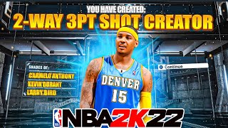 This 6’7 “2WAY 3PT SHOT CREATOR” BUILD IS OVERPOWERED🔥🔥🔥 NBA 2K22 BEST ISO BUILD [upl. by Hodge]