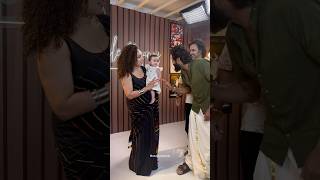 Pearle Maaney pearlemanney antonyvarghese tomandjerry tom and jerry styling behindthescene [upl. by Christiana774]