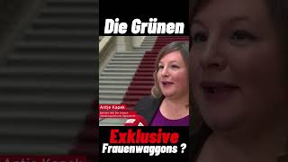 Die Grünen  Exklusive Frauenwaggons [upl. by Moishe]