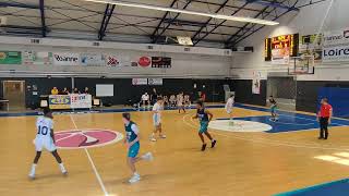 Roanne vs La Ravoire Challes U15 Élite 1e mitemps 13102024 [upl. by Longtin]