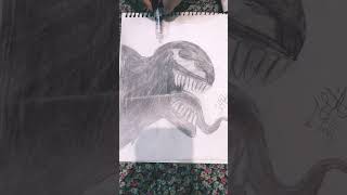 Venom drawing by The creative canvas [upl. by Cichocki978]