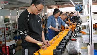 Inside a Chinas Factory The Complete Workflow of Mass Producing High Efficiency Concrete Wall Cutte [upl. by Hsaniva]