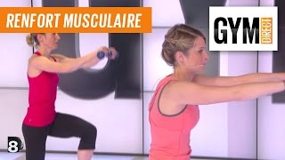 Tonifier son corps avec des haltères  Renforcement musculaire  186 [upl. by Herrod]