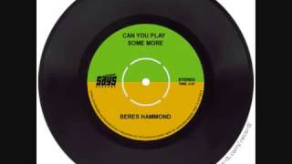 Beres Hammond Can You Play Some More [upl. by Krutz]