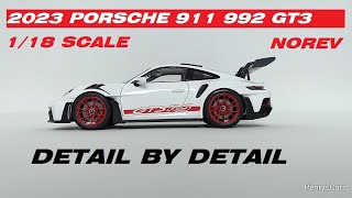 2023 Porche 911 992 GT3 RS 118 Scale by Norev [upl. by Jacklyn477]