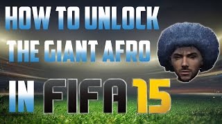 FIFA 15  HOW TO GET THE GIANT AFRO IN PRO CLUBS [upl. by Hathaway]