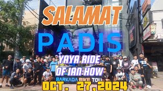 SALAMAT PADIS A YAYA RIDE WITH IAN HOW [upl. by Clarke]