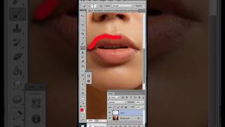 Photoshop CS6 se lips color changePhotoshop tutorial 😱shorts youtubeshorts photoshop trending [upl. by Jacie]