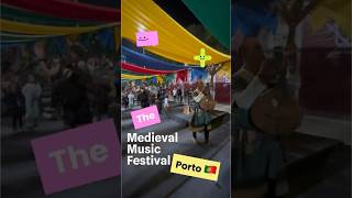 Medieval Music Festival Porto Portugal 🇵🇹 travel portugaltourism iloveportugal [upl. by Hluchy]