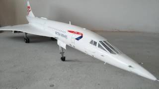 Revell 172 Scale Concorde Finished Review [upl. by Karisa266]