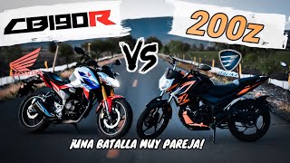 ¡UNA ITALIKA SORPRENDENTE😱🔥 HONDA CB190R vs 200Z💯  Aguacate Motovlogs🥑 [upl. by Nauqahs841]