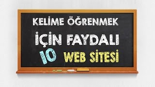 Kelime Öğrenmede Faydalı 10 Web Sitesi [upl. by Isador]