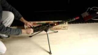 Vintage Marx Machine Gun 50 Cal US Army Toy w Box [upl. by Gaulin]