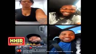 CALICOE GOODZ amp EAZY GO AT IT ON LIVE HILARIOUS CAL VS EZ amp YOU TUBE VS APP ERA DEBATE THROWBACK [upl. by Llecram]