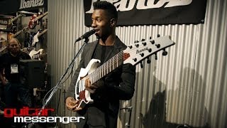 NAMM 2014 Tosin Abasi Animals As Leaders  Ibanez [upl. by Ainel]