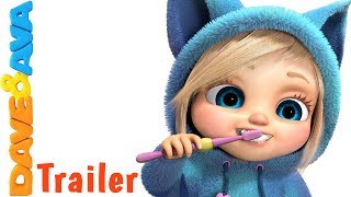 😃 Brush Your Teeth  Trailer  Nursery Rhymes and Kids Songs from Dave and Ava 😃 [upl. by Shelby]