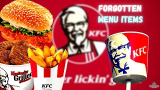 Top 10 Discontinued KFC Menu Items [upl. by Adnuahsar11]