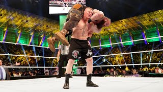 Brock Lesnar vs Braun Strowman  Match for the vacant Universal Championship [upl. by Christye]