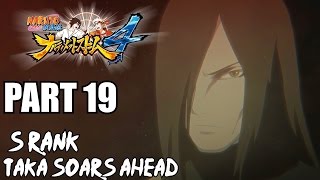 Naruto Shippuden Ultimate Ninja Storm 4 Walkthrough Part 19  Taka Soars Ahead  S Rank [upl. by Milks]