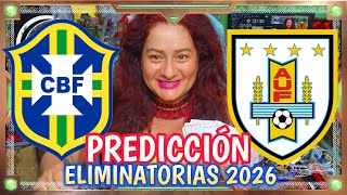 Brasil Vs Uruguay eliminatorias Sudamericana prediccionesdeportivas pronosticos predicciones [upl. by Iran897]