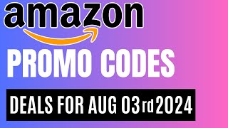 Amazon deals with today’s discount Promo Codes 🤩 030824 💕 amazondeals [upl. by Corell]