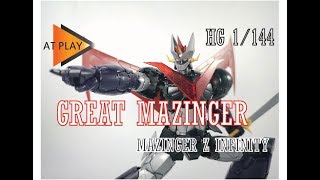 HG GREAT MAZINGER INFINITY Ver Speed Building [upl. by Eanom431]