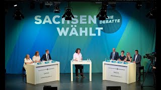 Sachsen wählt Das Wahlforum zur Landtagswahl 2024 [upl. by Diena147]