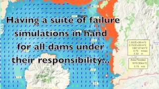 Oroville Dam Failure Simulationsmov [upl. by Yntruoc904]