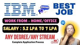 IBM Biggest Hiring 2024  IBM Latest Jobs in Telugu  Jobs in Telugu smcreations3322 ibm job [upl. by Ahsenwahs]