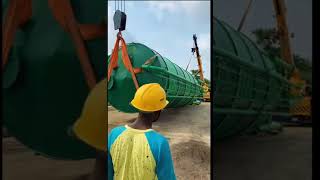 Batching plant Assembly at Reliance SiteYanampondicherry ggconstruction [upl. by Earb]