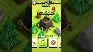 Clan clasel 🥲 CLASH OF CLANS coc clash shortvideo shortvideo clashofclans [upl. by Campbell]