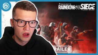 THAT END  Rainbow Six Siege Year 8 Cinematic Trailer REACTION Agent Reacts [upl. by Jackquelin]