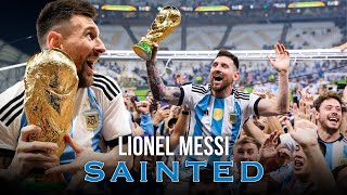 Lionel Messi  SAINTED  Official World Cup Film 2022 [upl. by Millford]